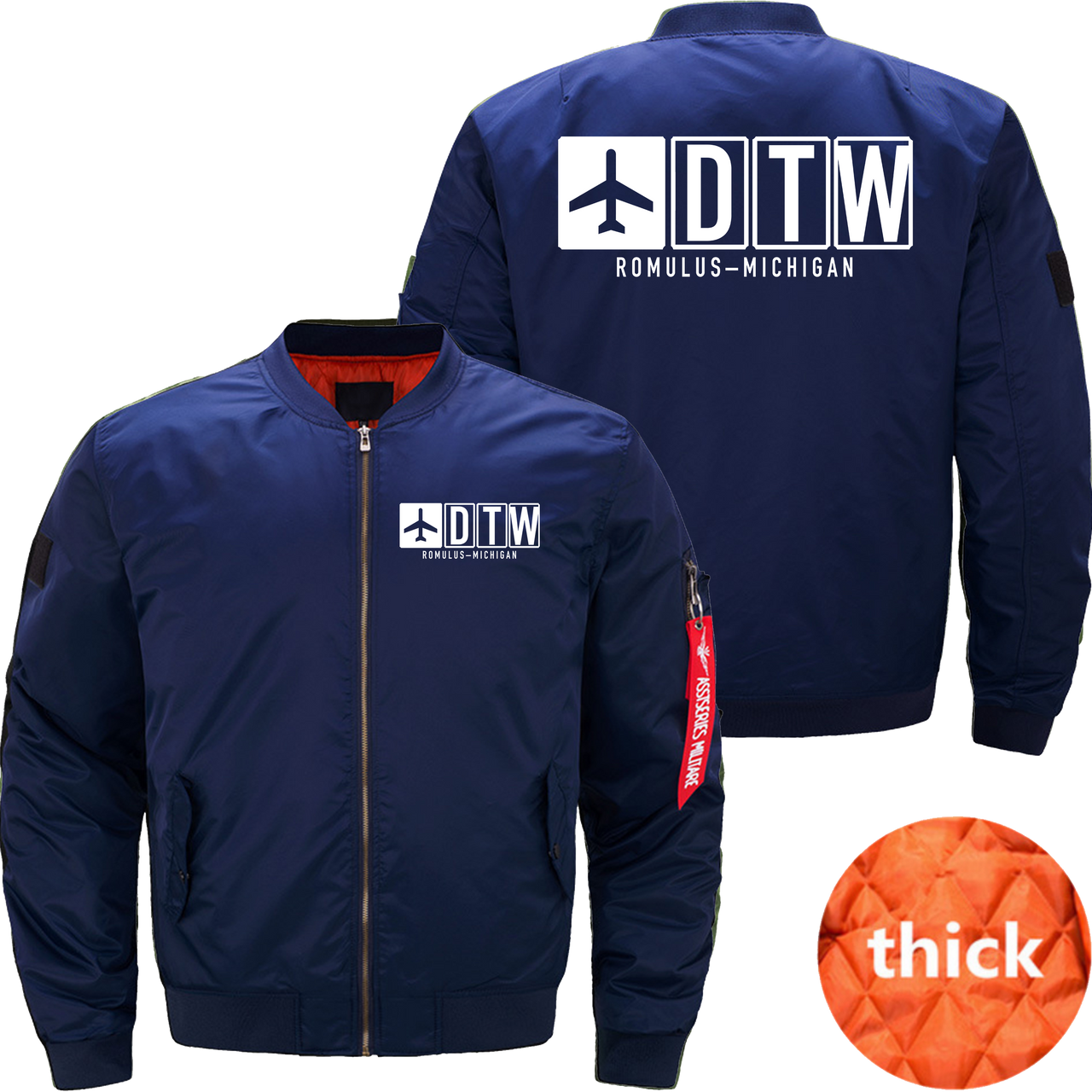 DTW AIRPOART MA1 JACKET
