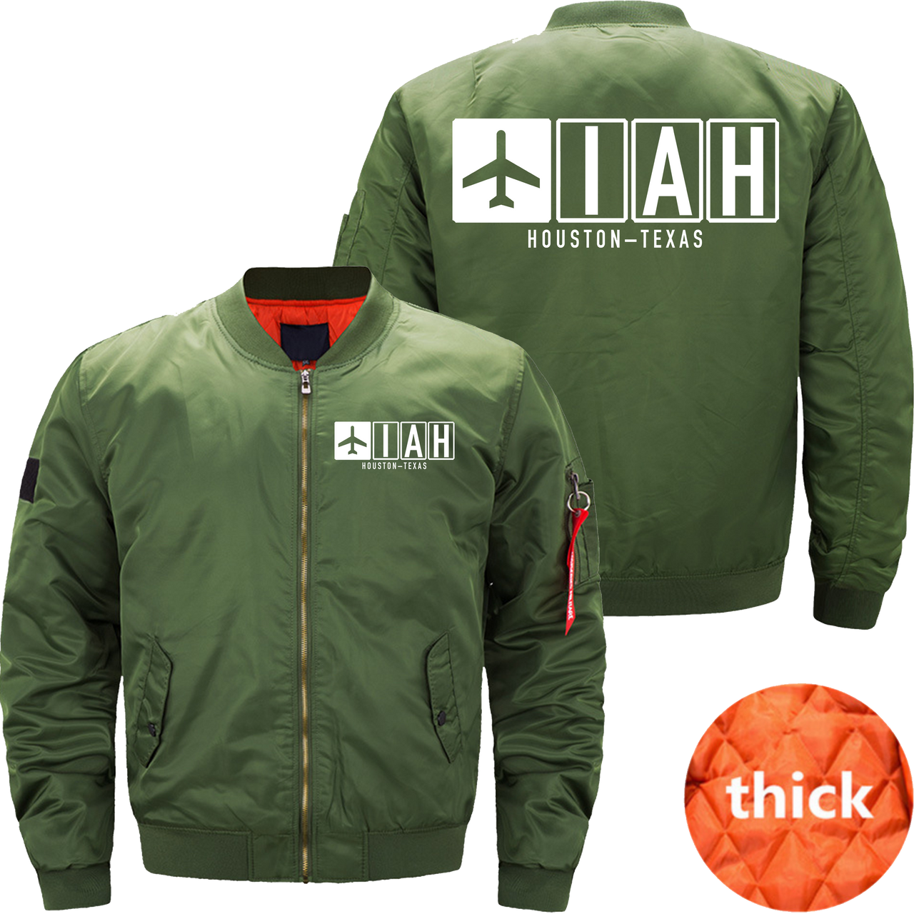 IAH AIRPOART MA1 JACKET