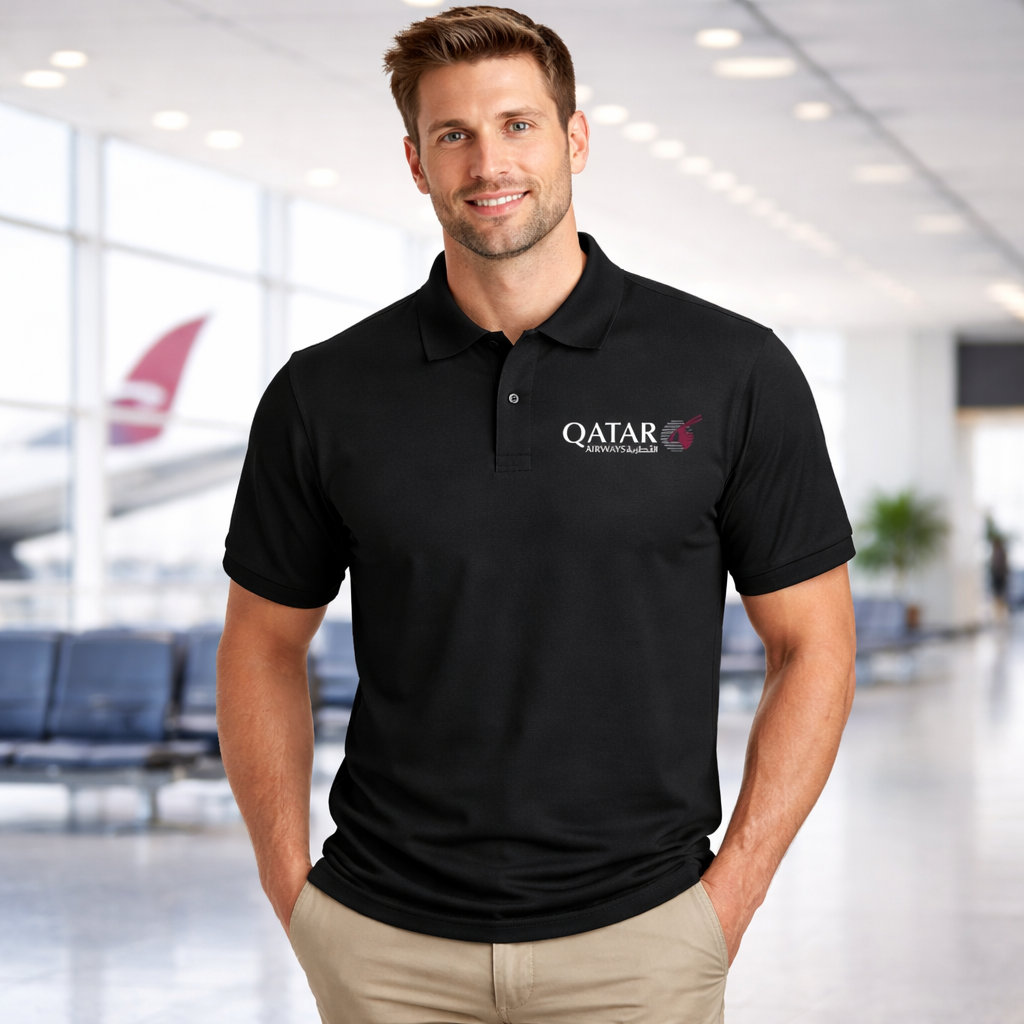 QATAR AIRLINES POLO T-SHIRT