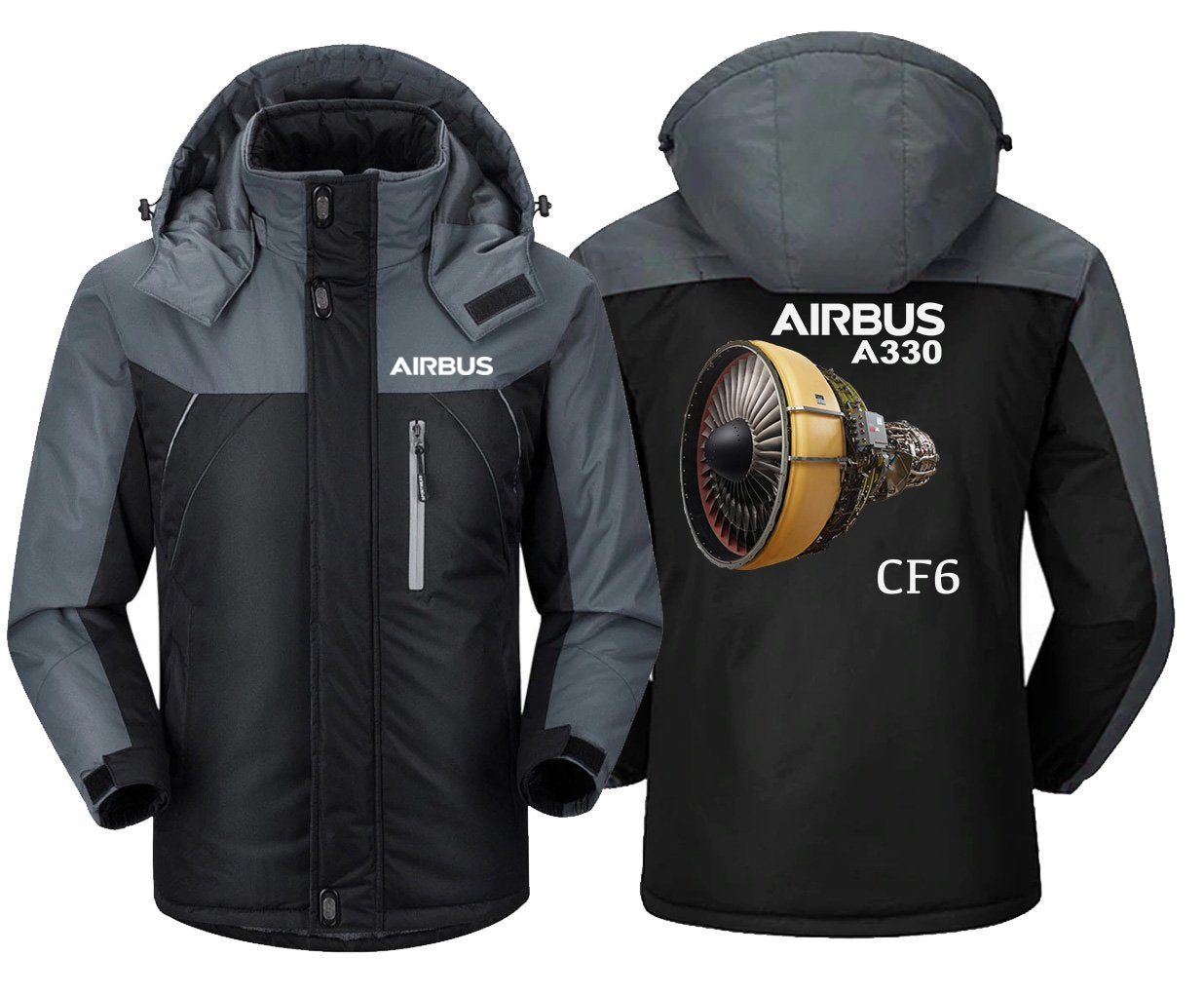 AIRBUS A330 CF6 DESIGNED WINDBREAKER THE AV8R