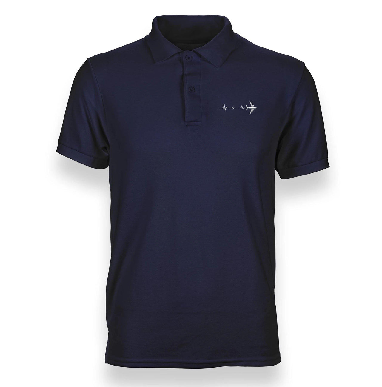 AVIATION HEARTBEAT POLO SHIRT THE AV8R