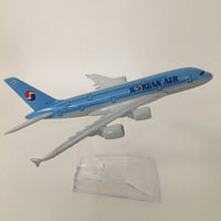Thumbnail for Korean Air Airbus a380 Aircraft Model Diecast Metal Airplanes 1:400 Plane AV8R