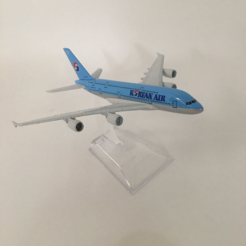 Korean Air Airbus a380 Aircraft Model Diecast Metal Airplanes 1:400 Plane AV8R