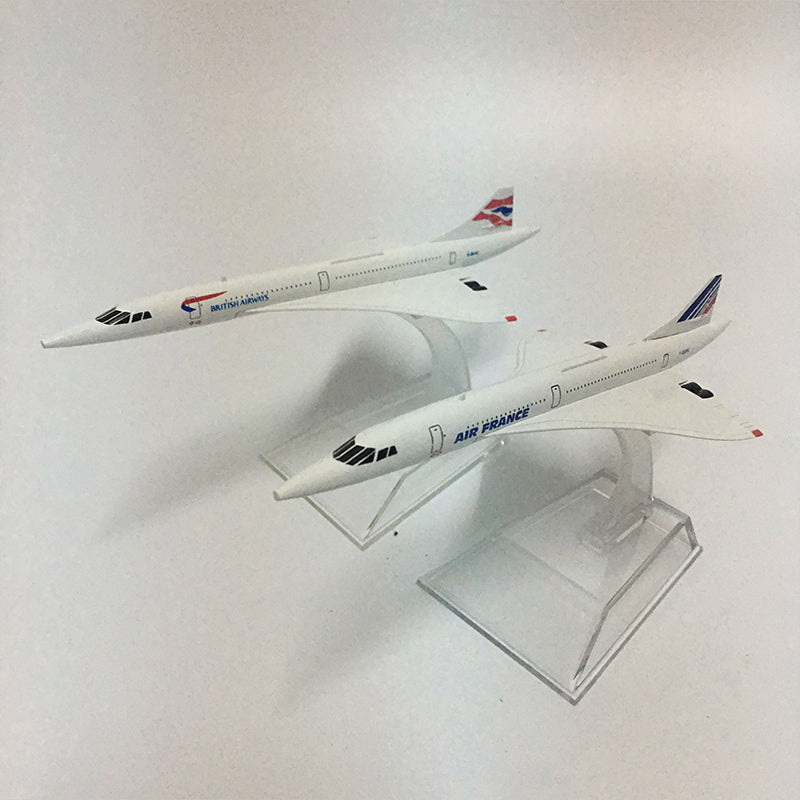 United Kingdom France Concorde airplane model aircraft Diecast Model Metal 1:400 airplane AV8R