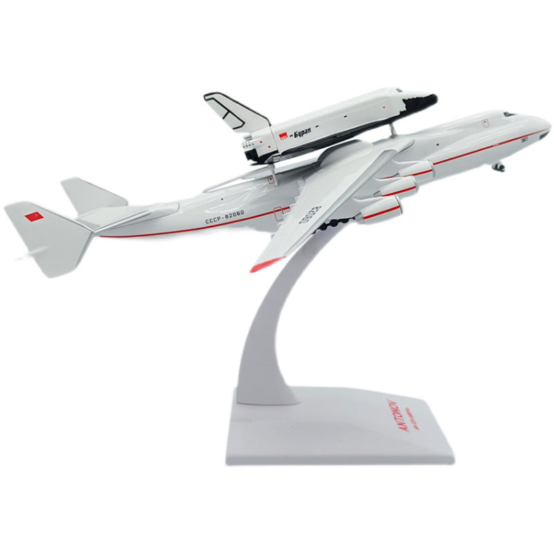 Antonov An-225 AN225 "Mriya" Space Shuttle Blizzard Diecast ABS Plastic Airplane AV8R