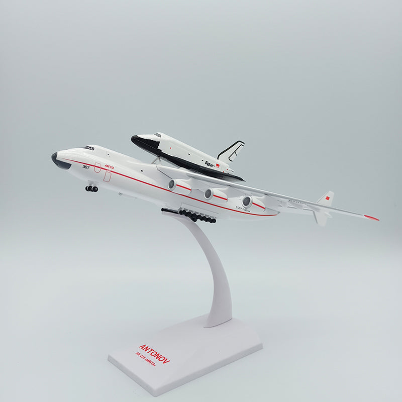 Antonov An-225 AN225 "Mriya" Space Shuttle Blizzard Diecast ABS Plastic Airplane AV8R