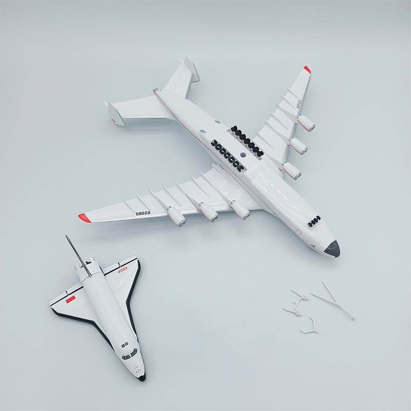 Antonov An-225 AN225 "Mriya" Space Shuttle Blizzard Diecast ABS Plastic Airplane AV8R