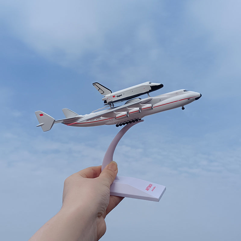 Antonov An-225 AN225 "Mriya" Space Shuttle Blizzard Diecast ABS Plastic Airplane AV8R