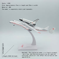 Thumbnail for Antonov An-225 AN225 "Mriya" Space Shuttle Blizzard Diecast ABS Plastic Airplane AV8R