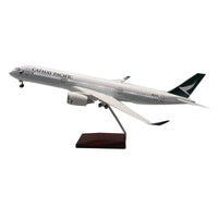 Thumbnail for Cathay Pacific Airbus A350 Airplane Model Plane With Light & Wheel Aircraft AV8R