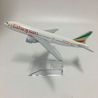 Thumbnail for Ethiopian Airlines Boeing b777 Plane Model Airplane Aircraft AV8R