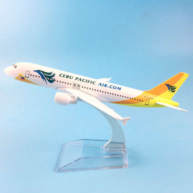 Airplane Model Cebu Pacific Air Airbus A320 Aircraft Model Diecast Metal Airplanes AV8R