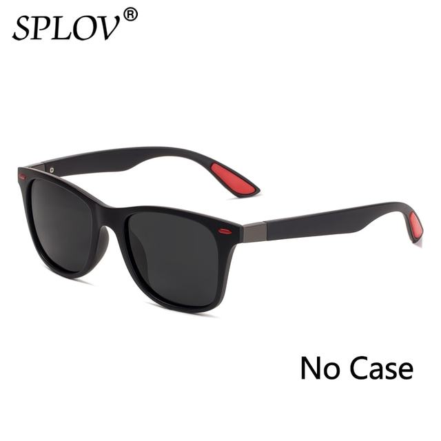 Classic Square Polarized Sunglasses Men Women Fashion Driving Sun Glasses AV8R