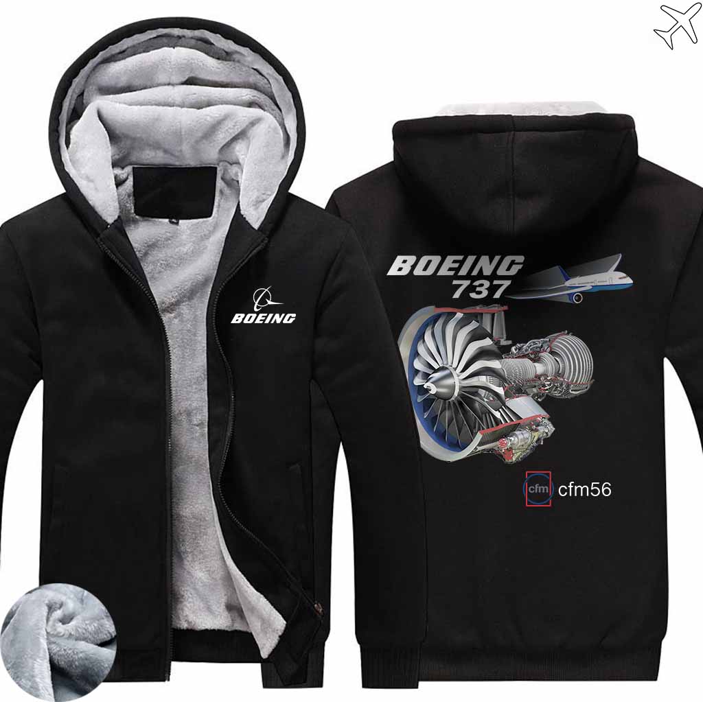 THE CFM 56 ENGINE ZIPPER SWEATERS THE AV8R